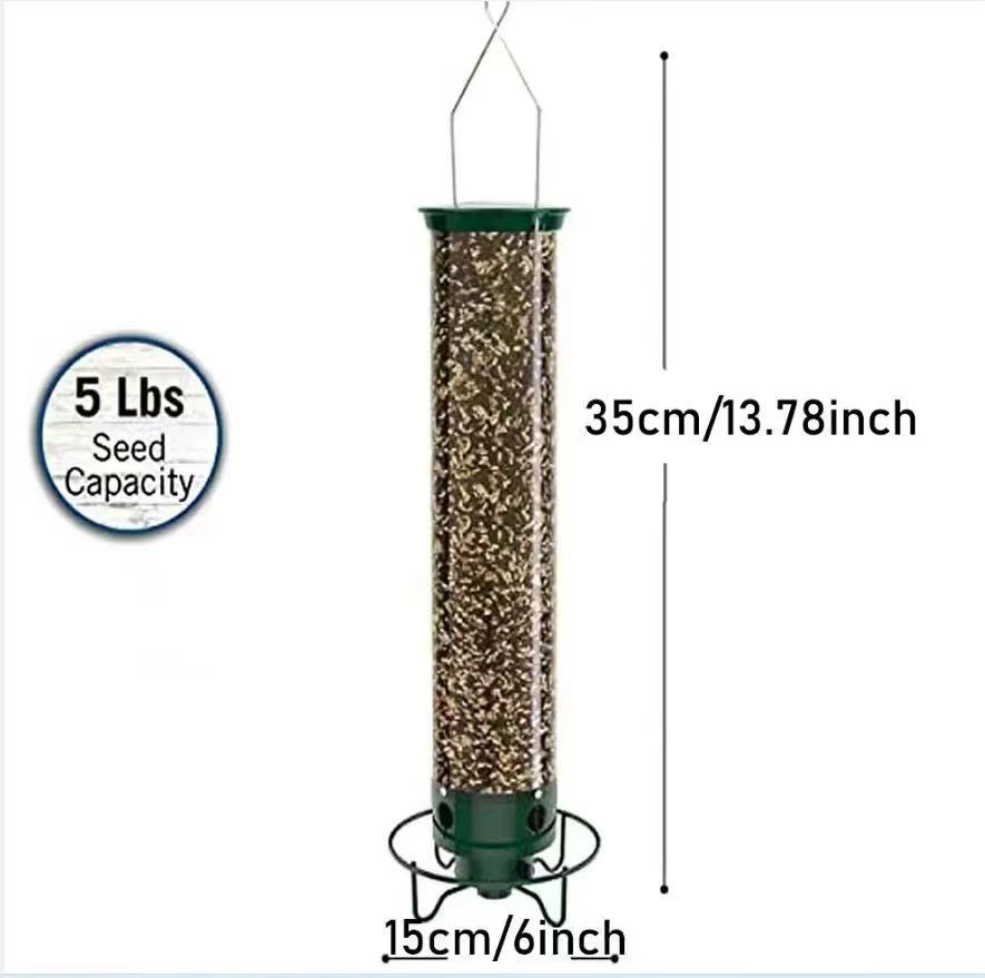 Enhance Your Garden with the Metal Hanging Hummingbird Feeder Bird Cage