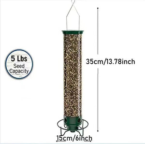 Enhance Your Garden with the Metal Hanging Hummingbird Feeder Bird Cage