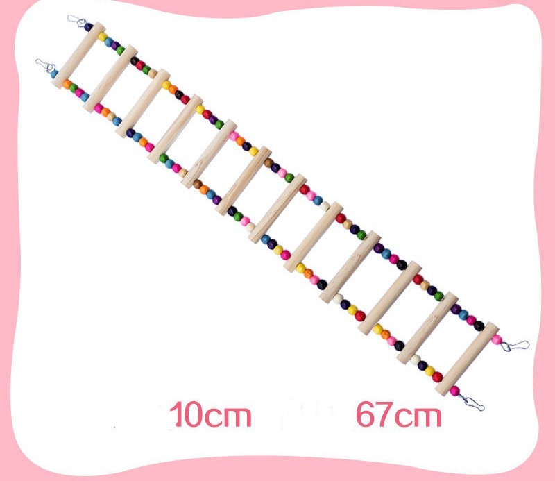 Parrot Swing Ring Aerial Ladder Climbing Ladder