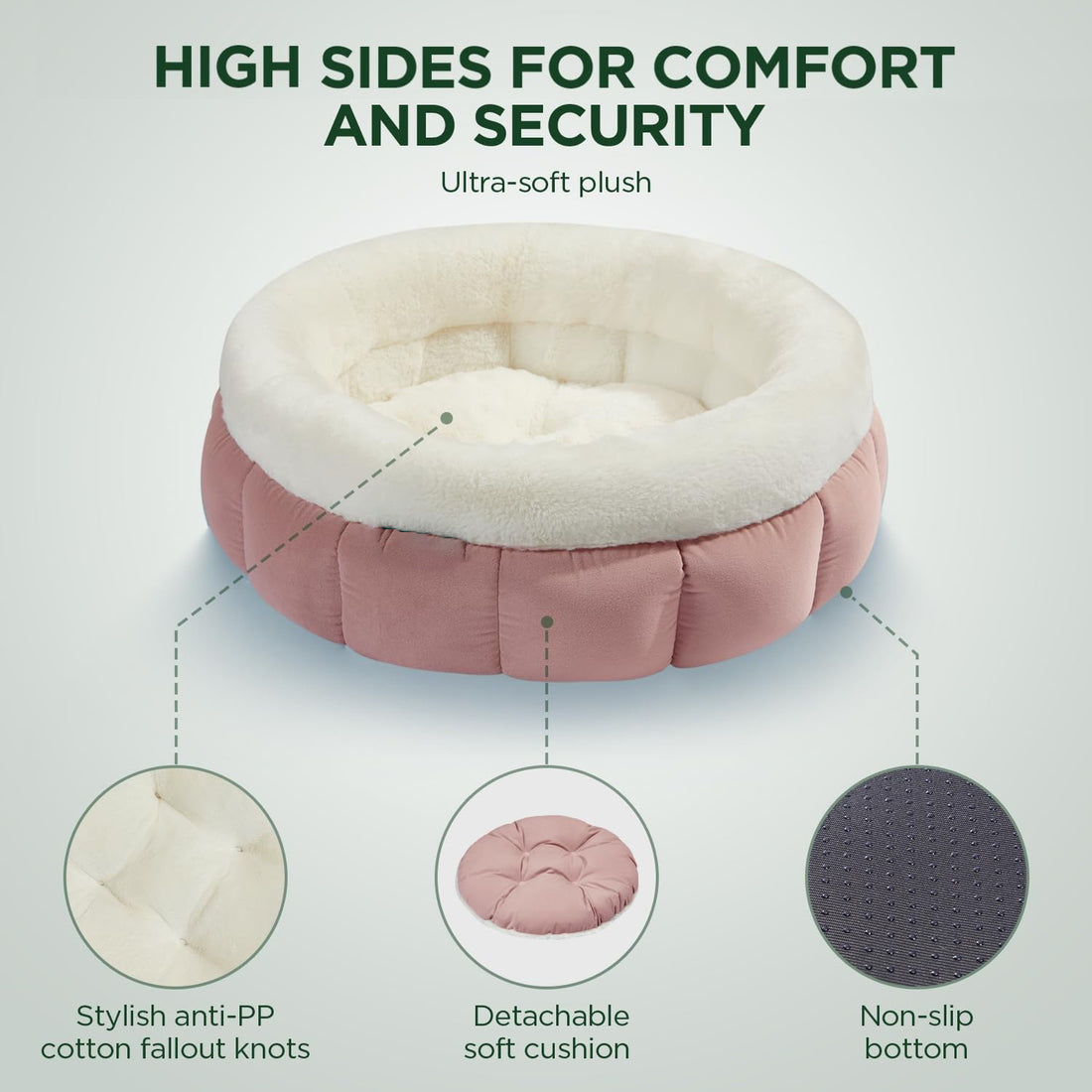Washable Pet Bed For Puppy And Kittens