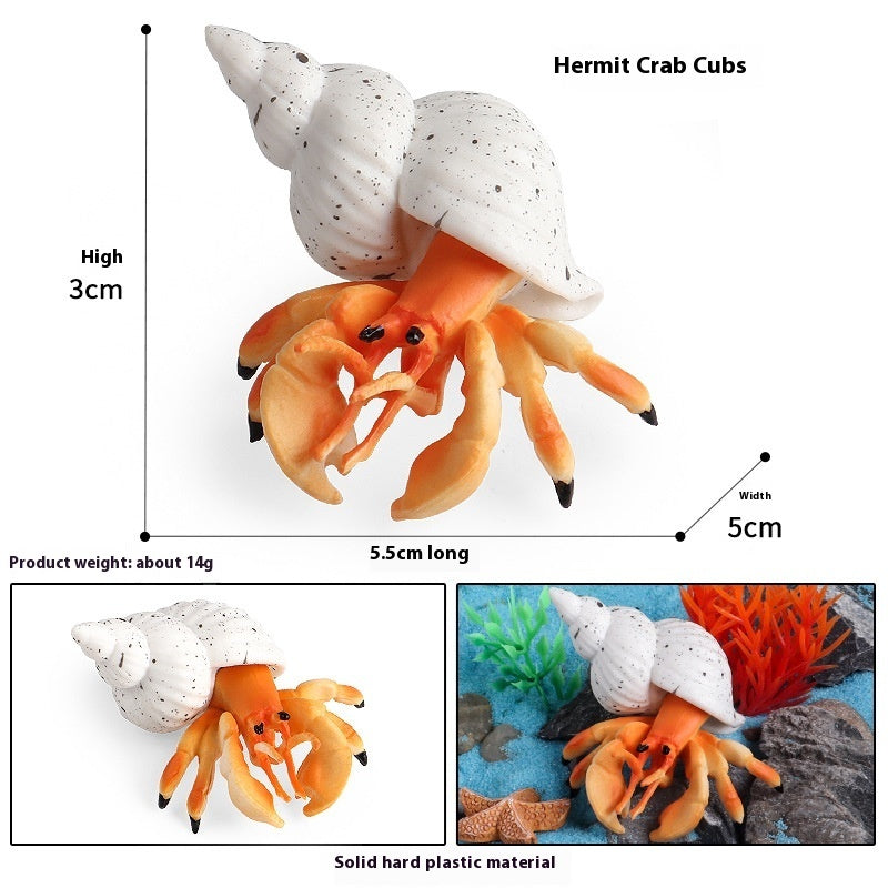 Simulation Marine Animal Model Children's Cognitive Toy