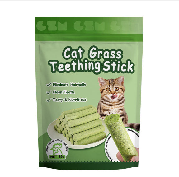 Cat Snacks Freeze Dried Cat Grass Sticks