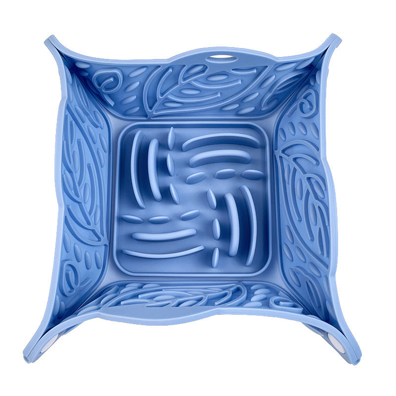 Pet Silicone Foldable Slow Food Mat