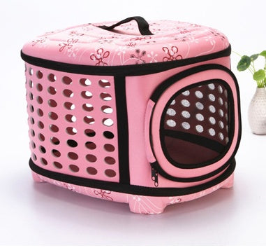 Foldable Handbag Out Portable Pet Shoulder Bag