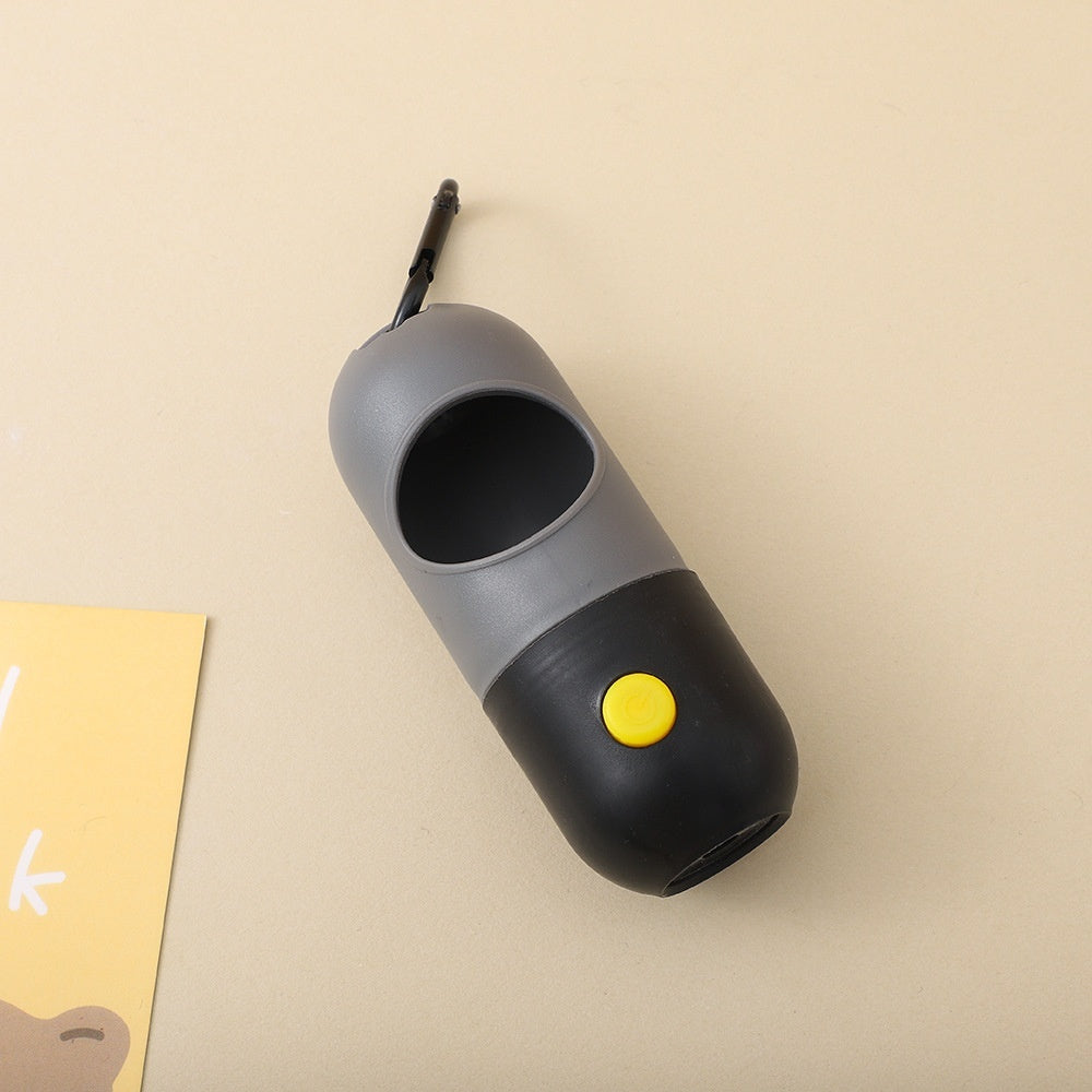 Led Light Pet Waste Bag Dispenser For Dogs Cats