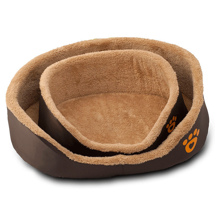 Soft Warm Round Shape Pet Bed