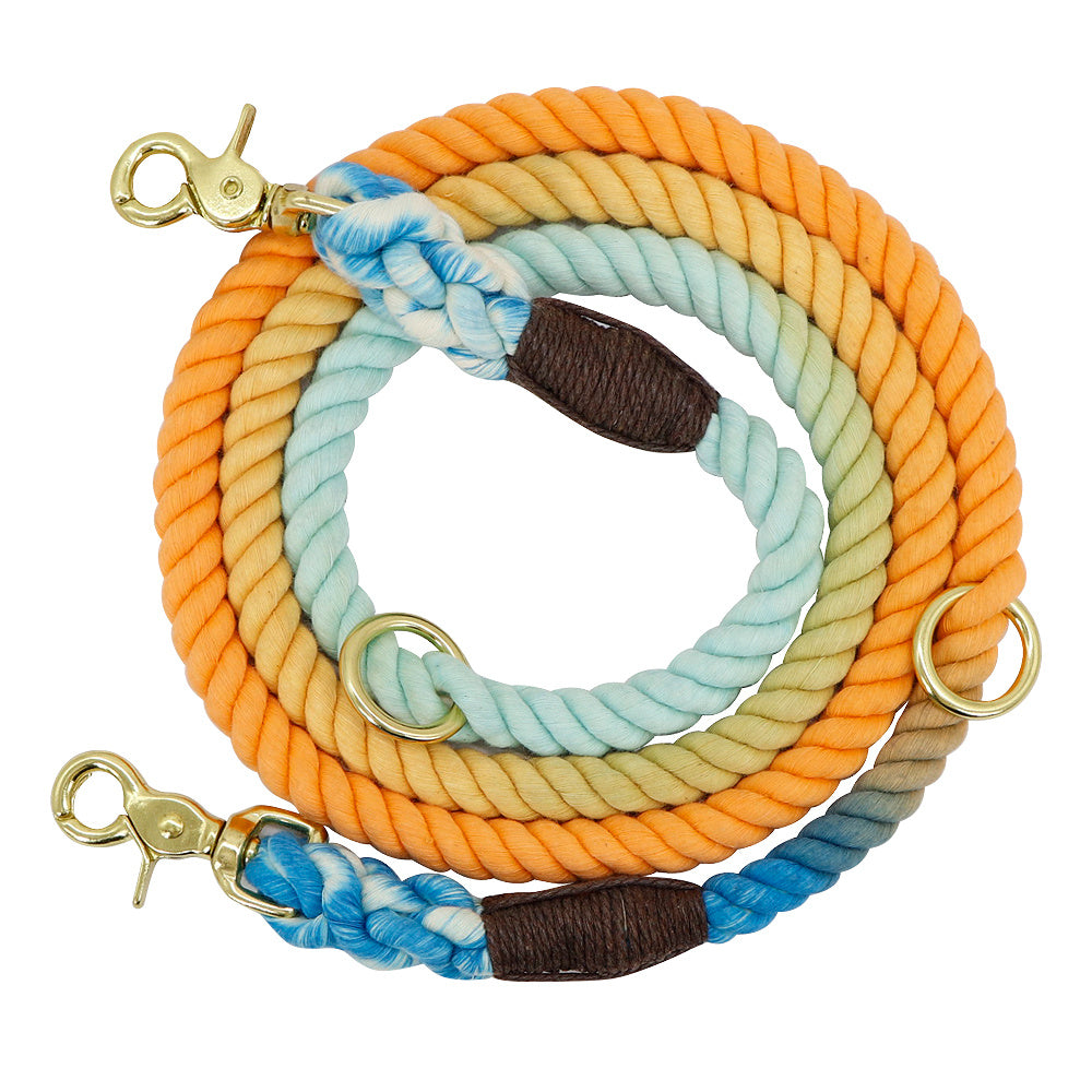 Gradient Color Accessories Pet Leashes