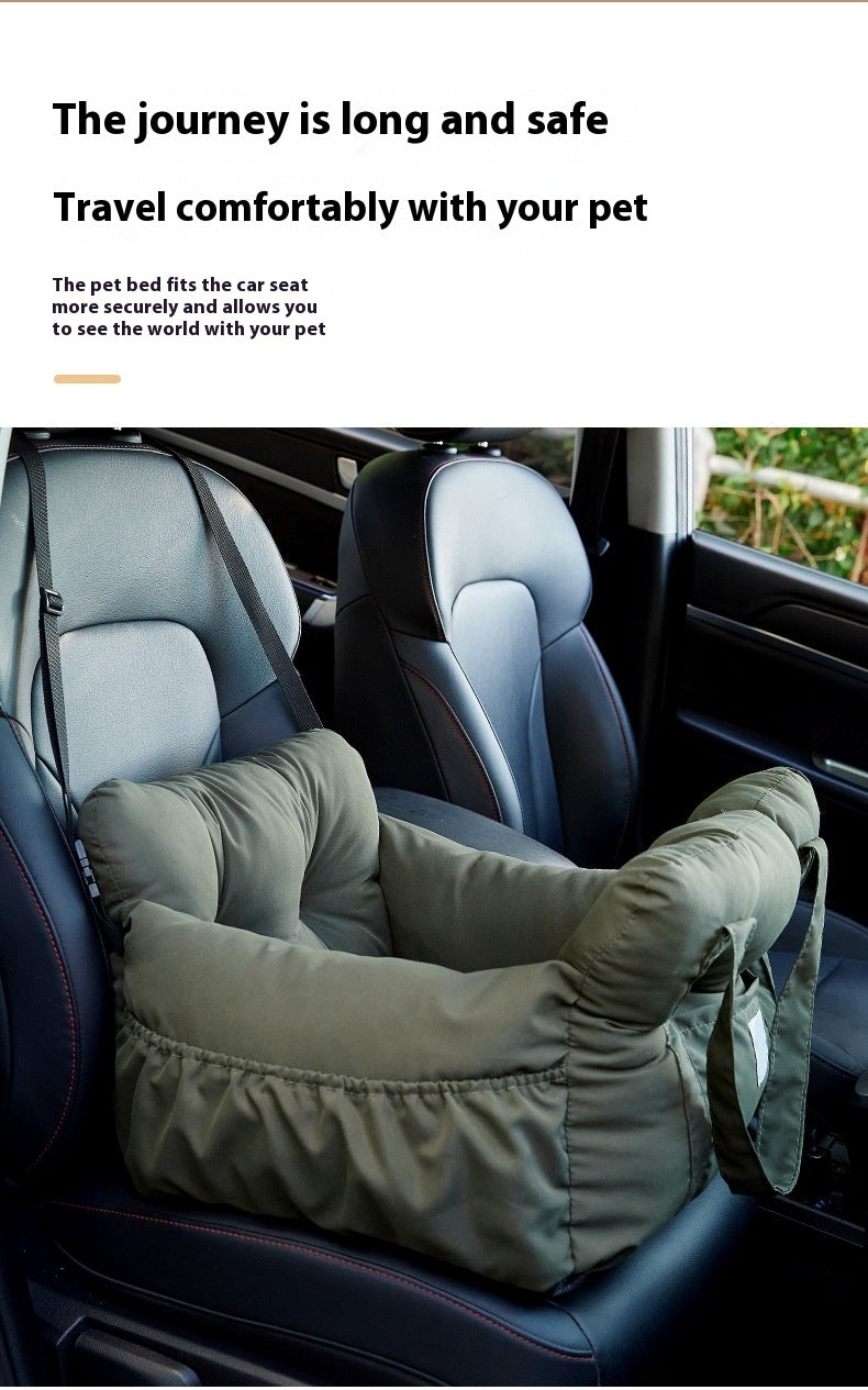 Pet Car Pet Bed Dog Safety Seat Multifunctional