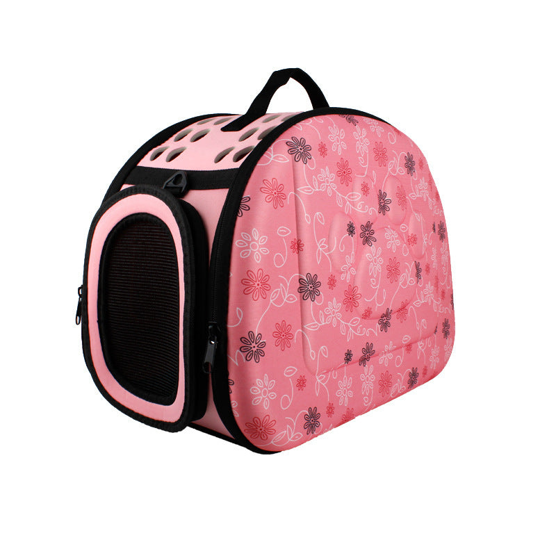Foldable Handbag Out Portable Pet Shoulder Bag