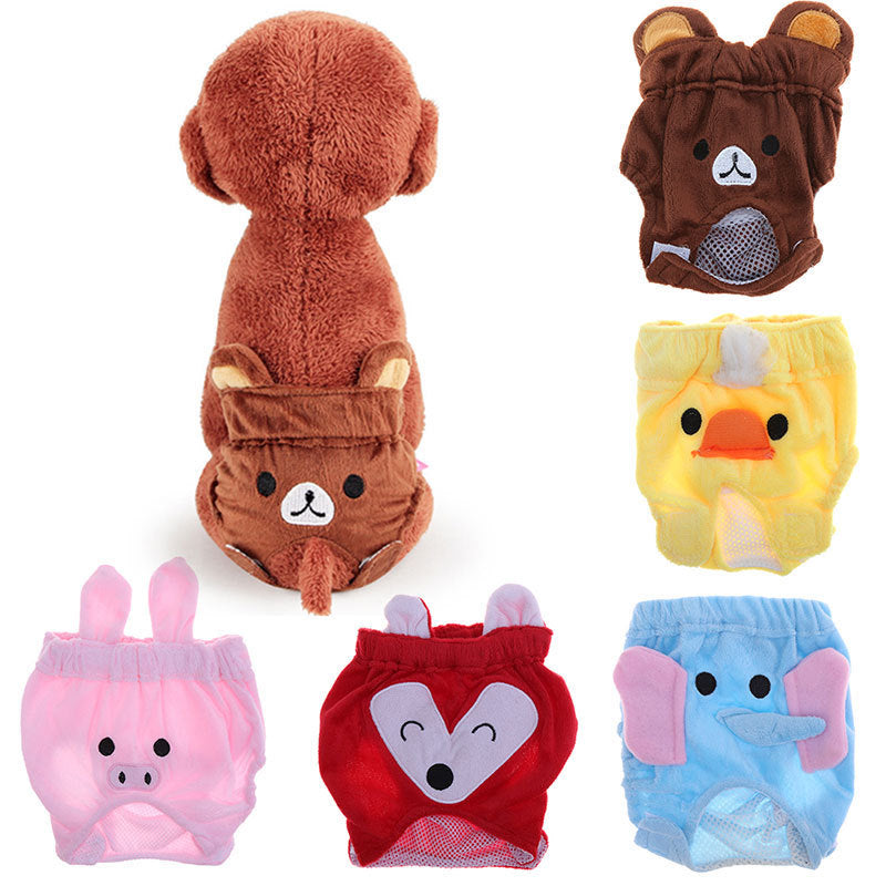 Reusable Dog Diapers Belly Band Cotton Physiological Underwear