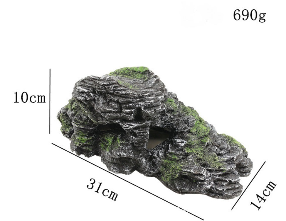 Aquarium Decoration Rockery Tortoise Terrace