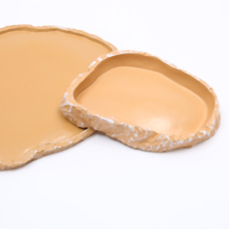 Water Tray Tortoise Lizard Sea View Aquarium Reptile Supplies