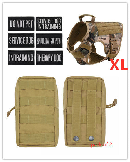 Military Tactical Dog Harness Adjustable