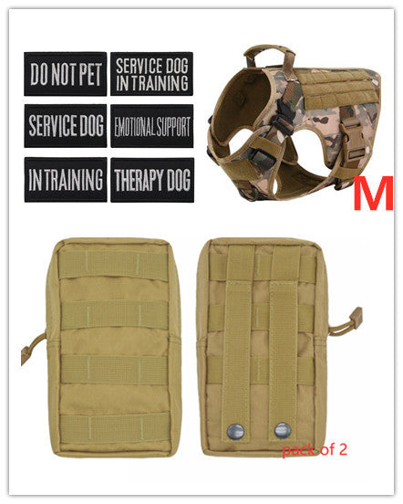 Military Tactical Dog Harness Adjustable