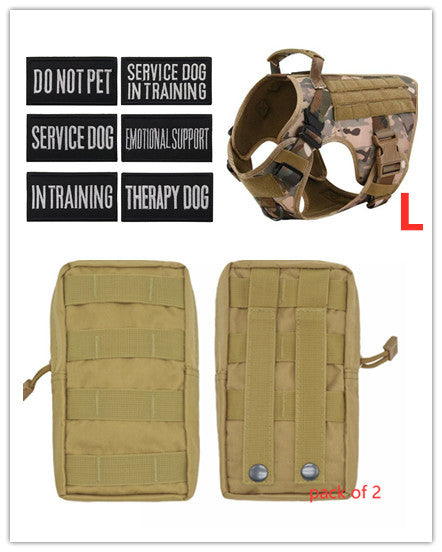 Military Tactical Dog Harness Adjustable