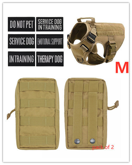 Military Tactical Dog Harness Adjustable