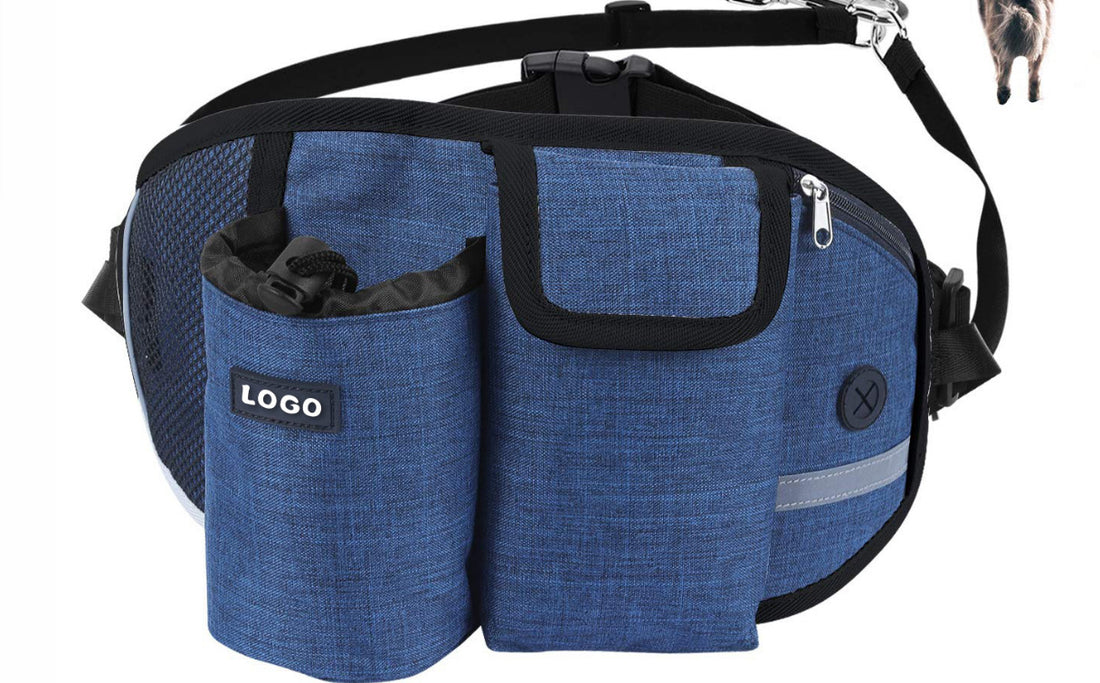 Dog Training Leash Waist Bag Hands-Free