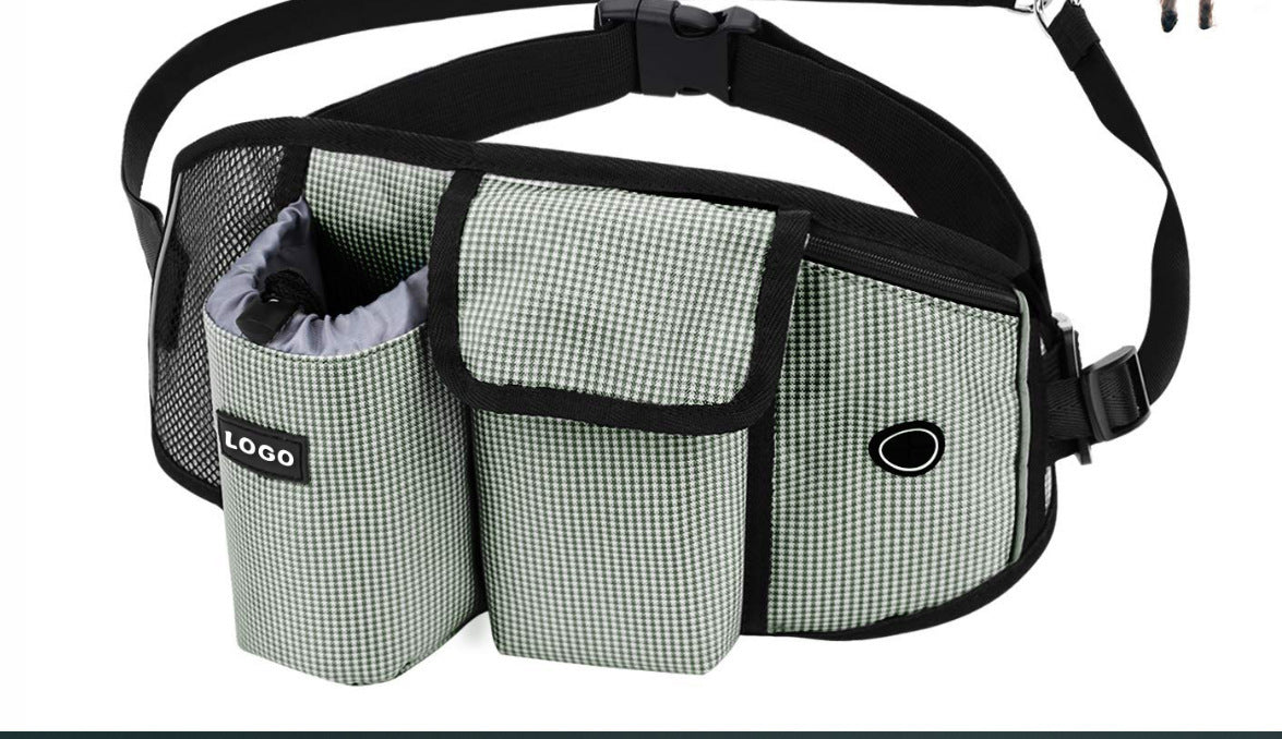Dog Training Leash Waist Bag Hands-Free