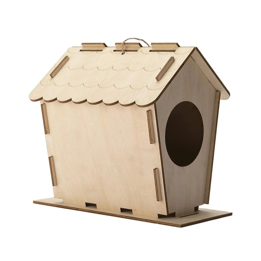 DIY Bird House Yard Gift Shelter Wooden Nesting Box