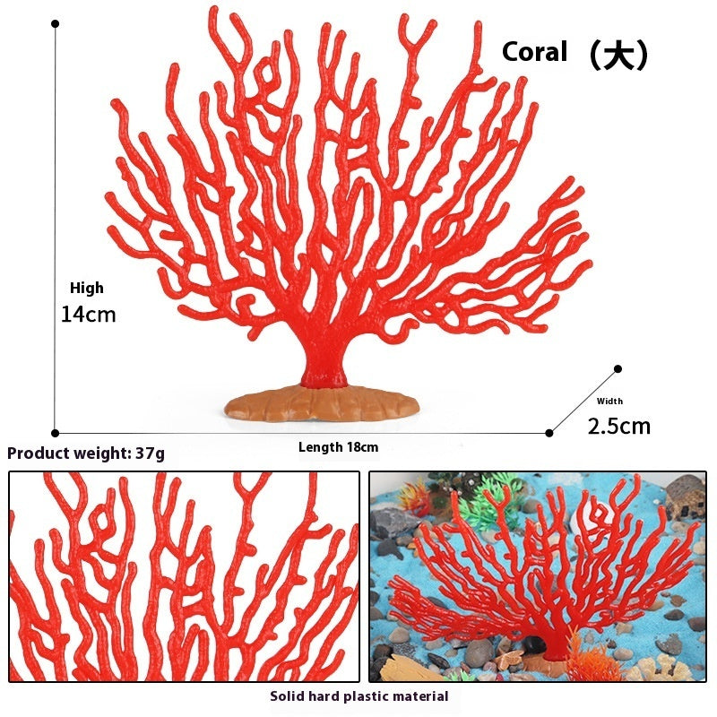 Simulation Marine Animal Model Children's Cognitive Toy