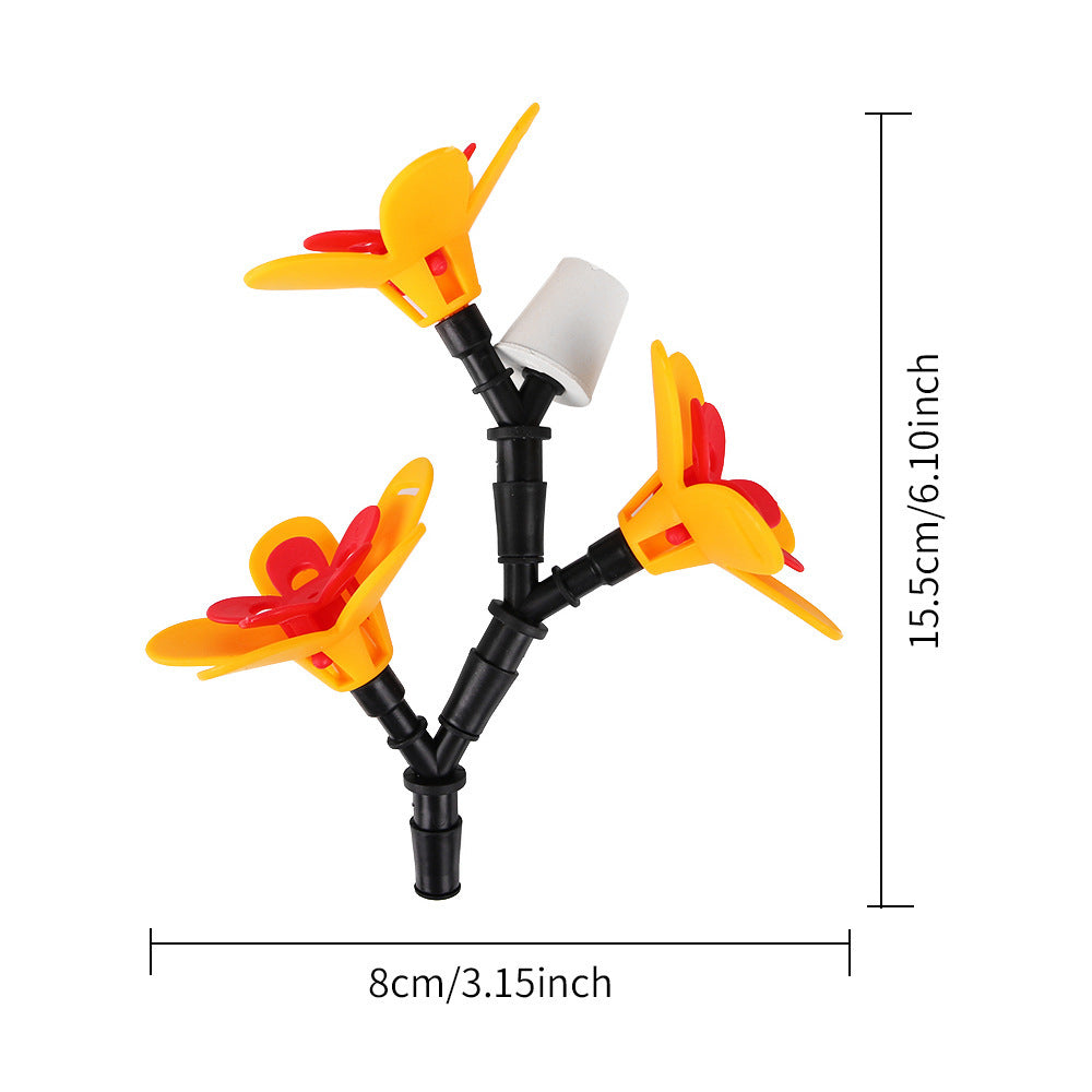 Outdoor Garden Courtyard Wine Bottle  Bird Feeder