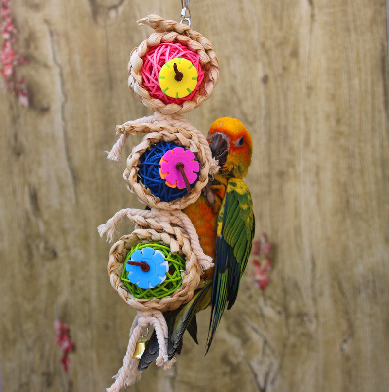 Parrot Supplies Pet Bird Toy Bite Toy