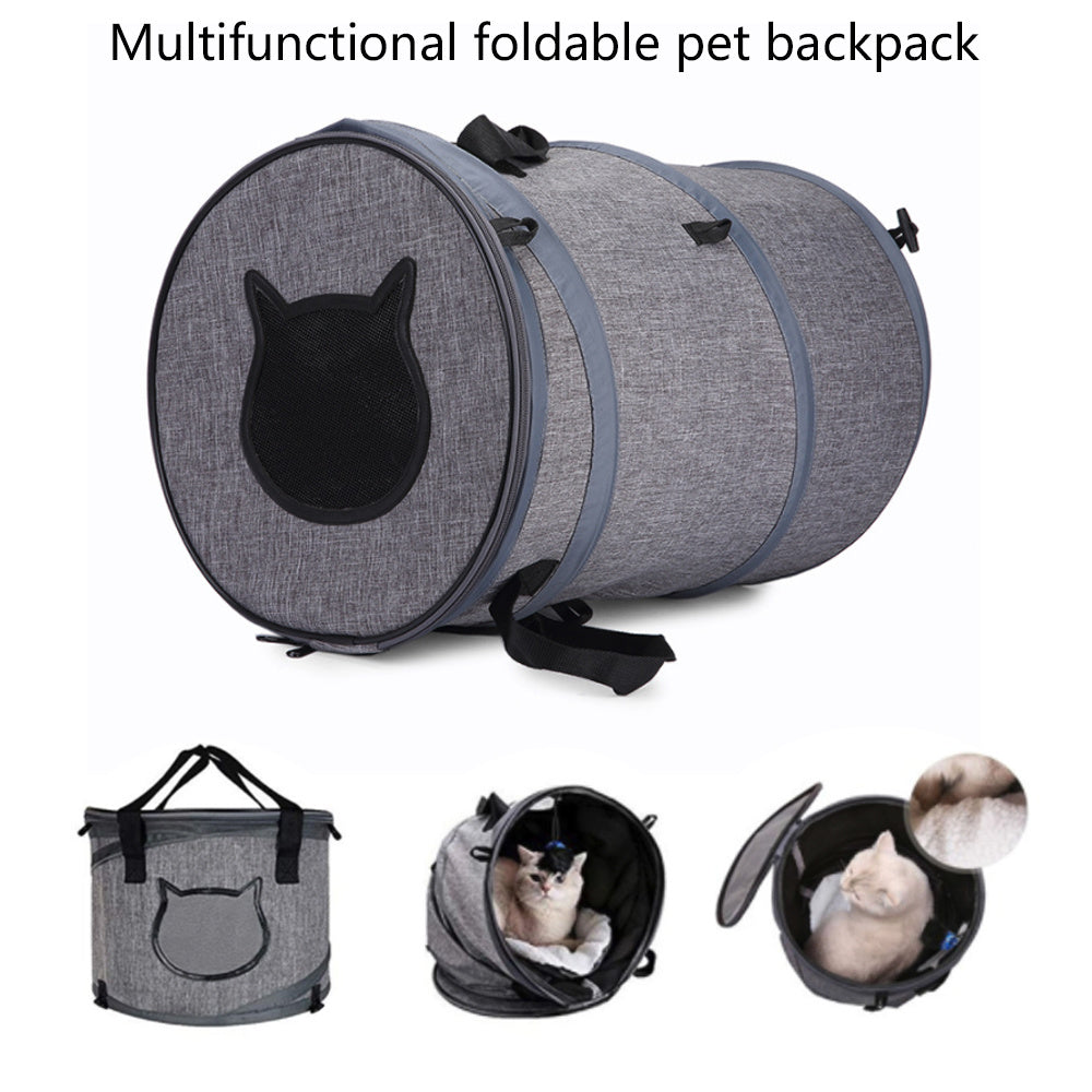 Foldable Pet Dog Cat Carrier Bag Outdoor Travel