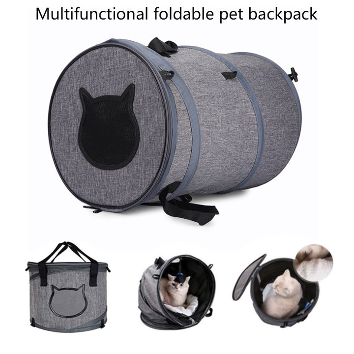 Foldable Pet Dog Cat Carrier Bag Outdoor Travel