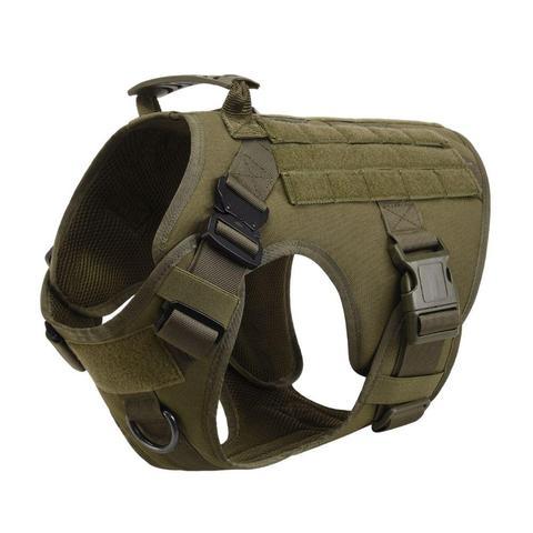 Military Tactical Dog Harness Adjustable