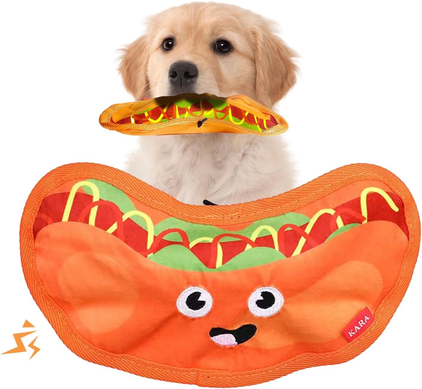 Crinkle Squeaky Dog Toys