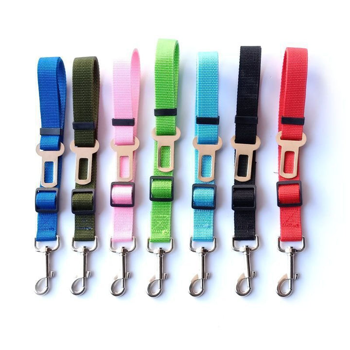 Car Safety Seat Belt Restraint Lead Travel Leash