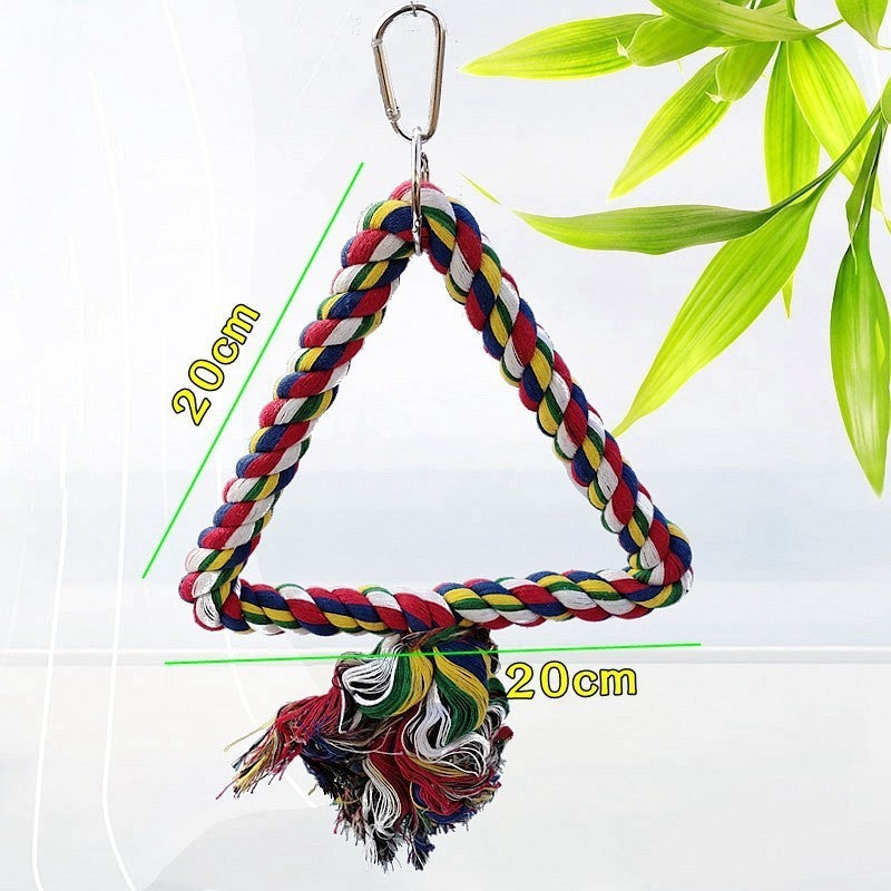 Parrot Swing Ring Aerial Ladder Climbing Ladder