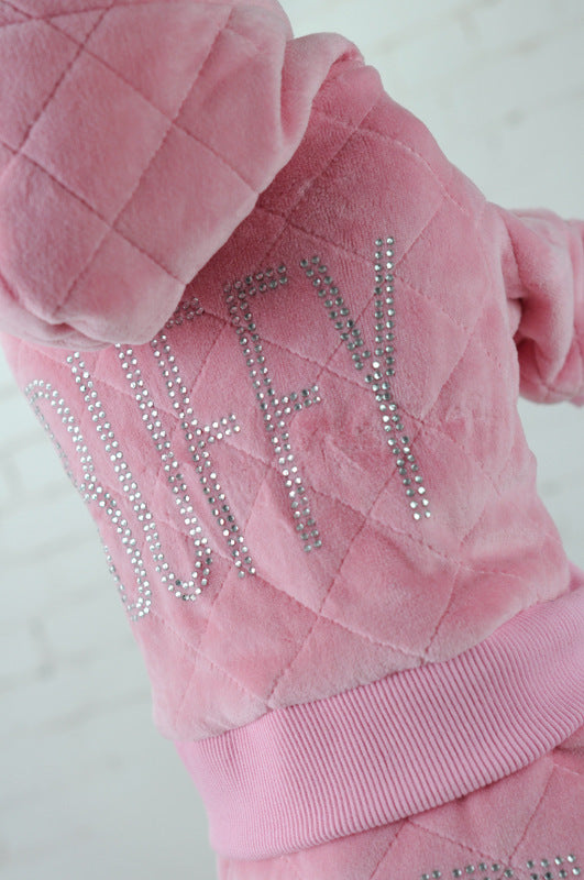 Pet Cotton-padded Jacket Four Legs Pants