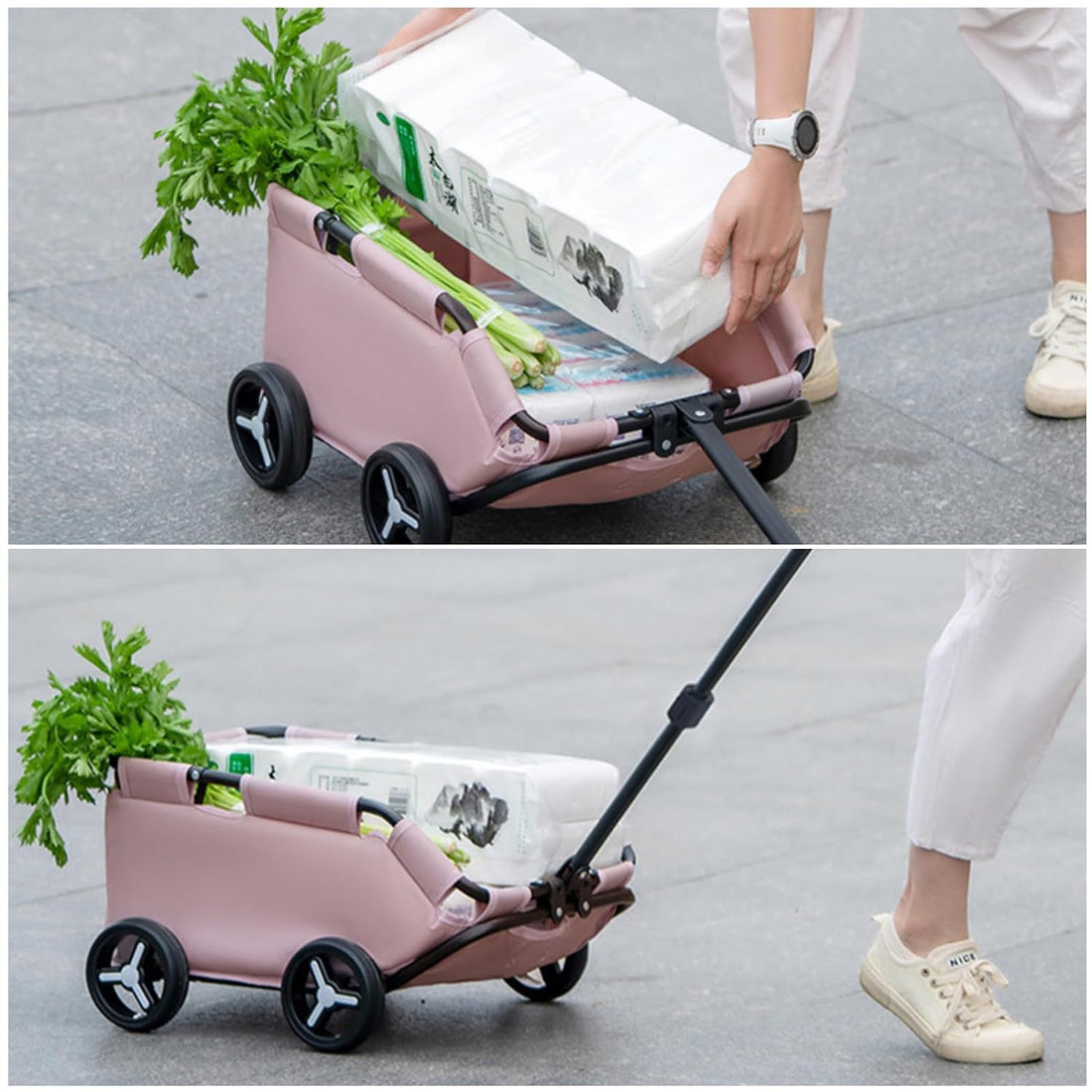 Pet Stroller Dog Cat Trolley