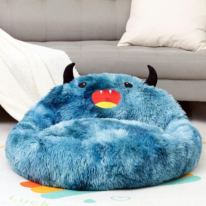 Self-Warming Donut Pet Bed