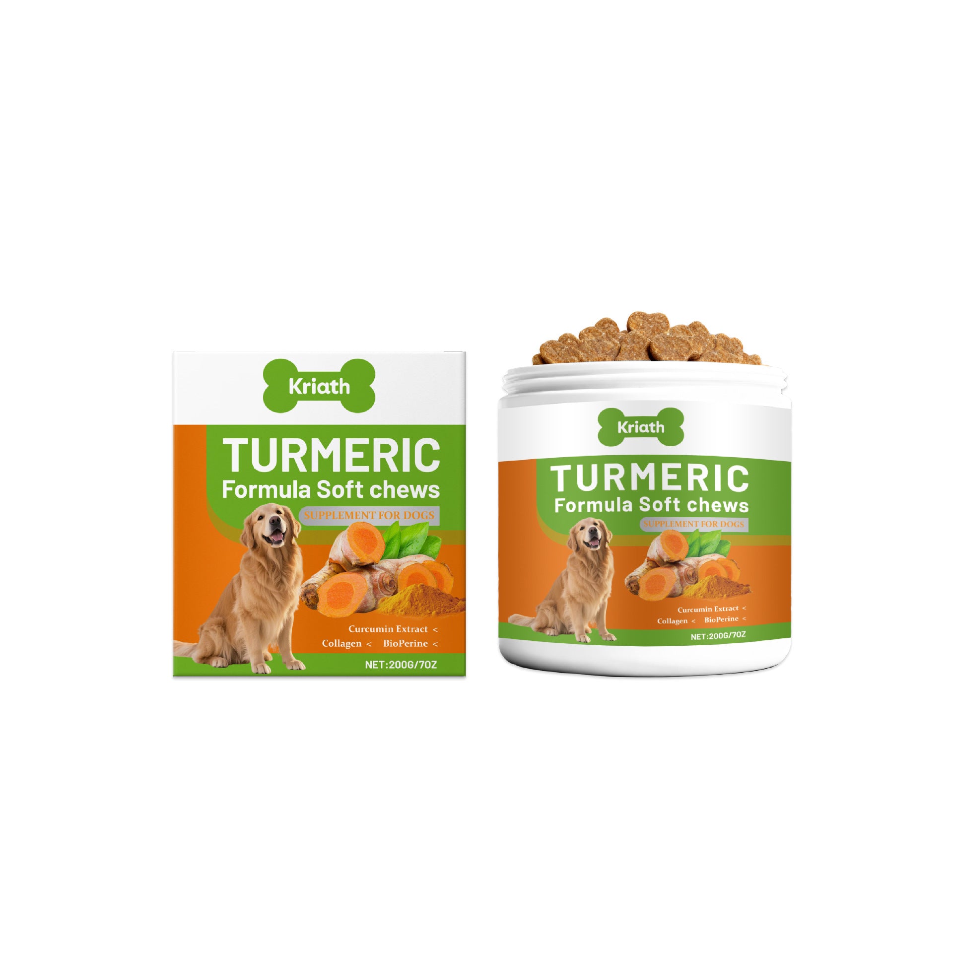 Dog Turmeric Supplement Soft Granules