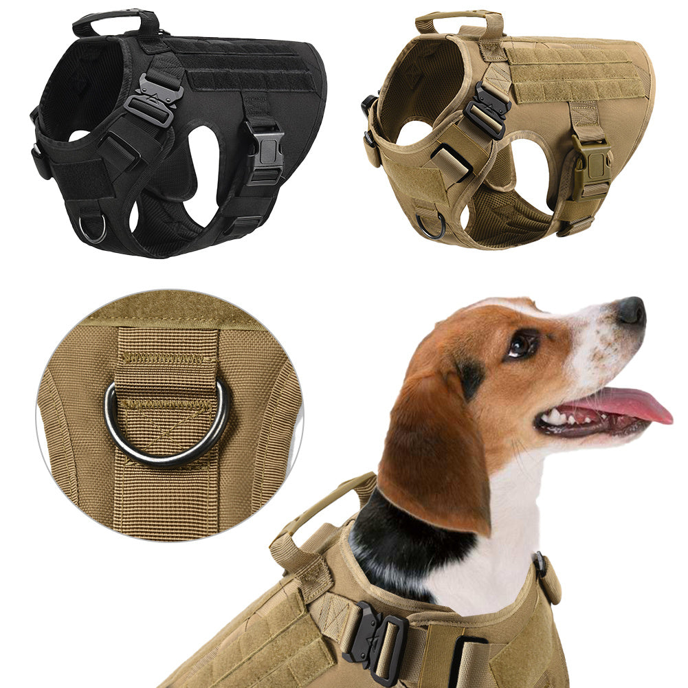 Military Tactical Dog Harness Adjustable