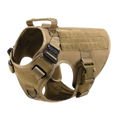 Military Tactical Dog Harness Adjustable