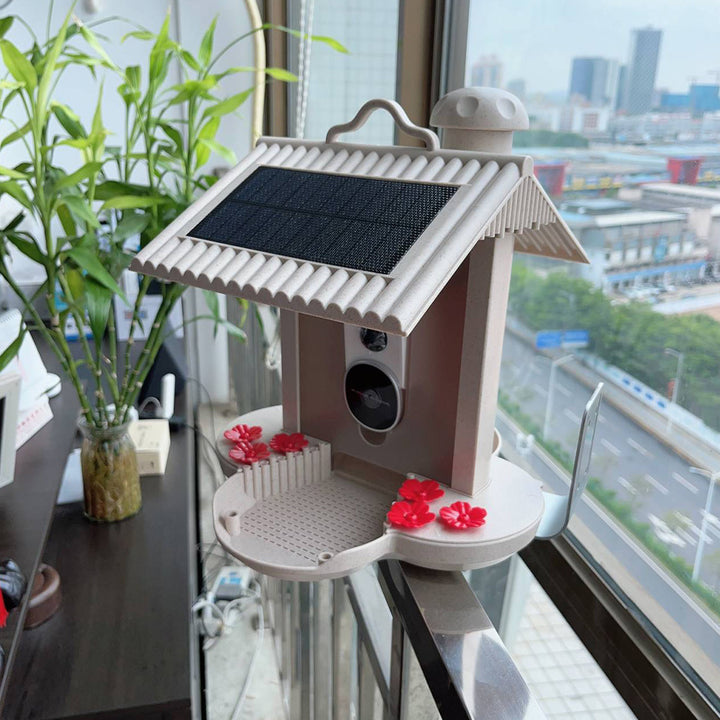 Intelligent Feeder 160 Degree  AI Identify Birds