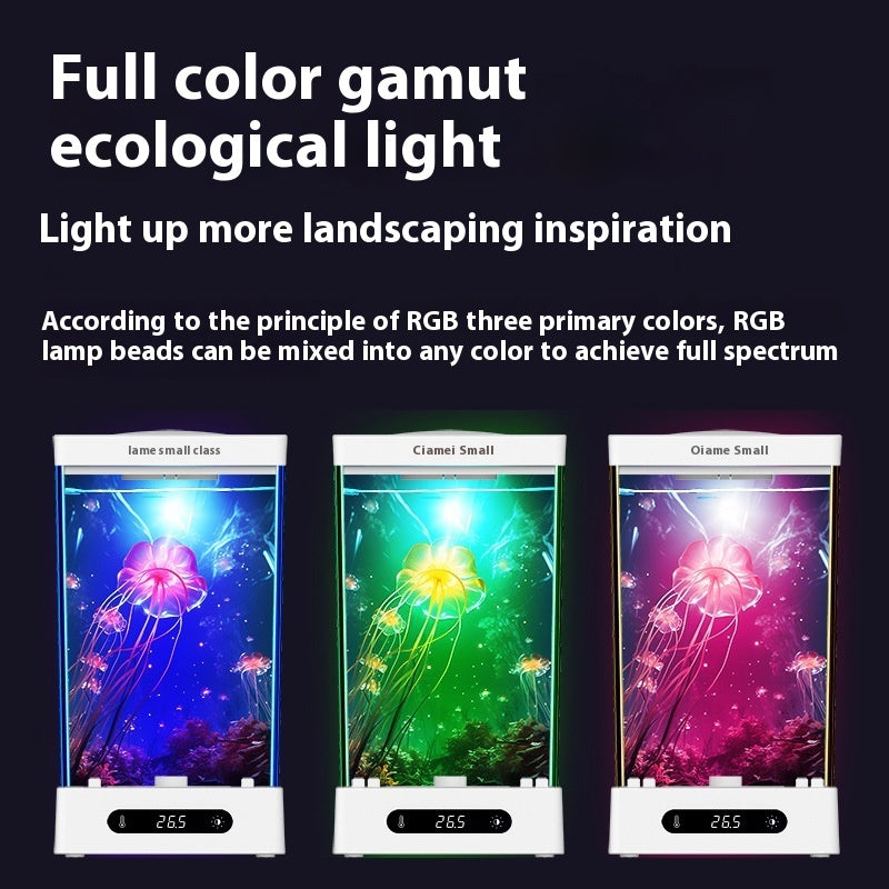 Bluetooth Version Douyu Special Cylinder Small Fish Tank