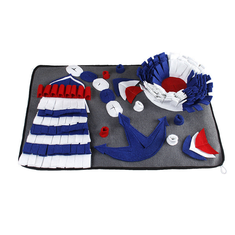 Pet Sniffing Mat Puzzle Bite Resistant Toy