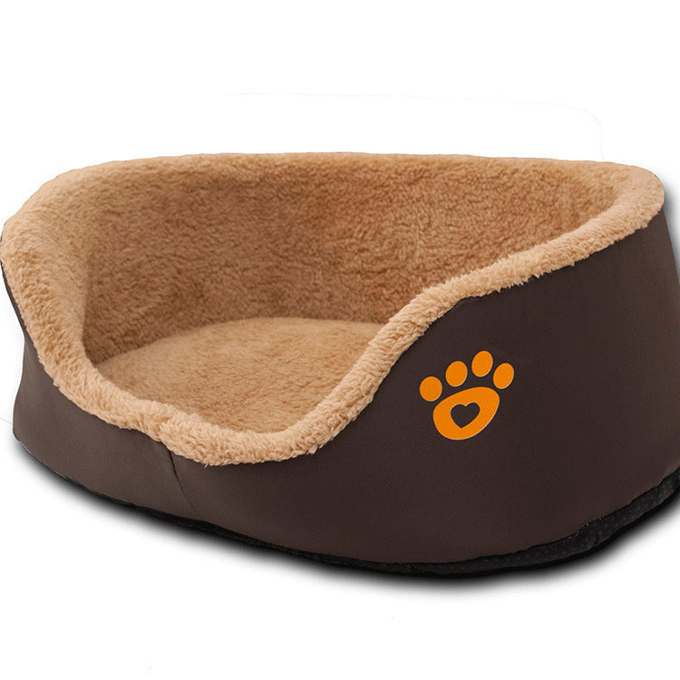 Soft Warm Round Shape Pet Bed