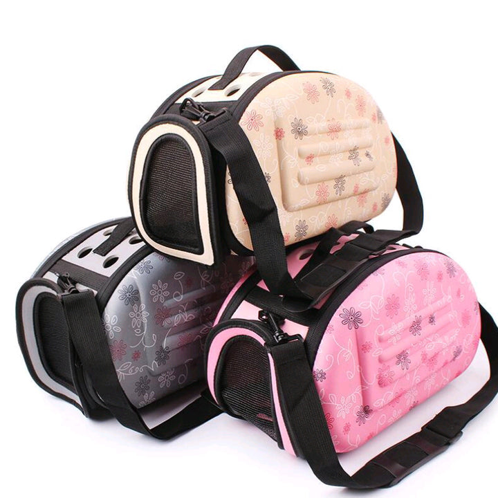 Foldable Handbag Out Portable Pet Shoulder Bag