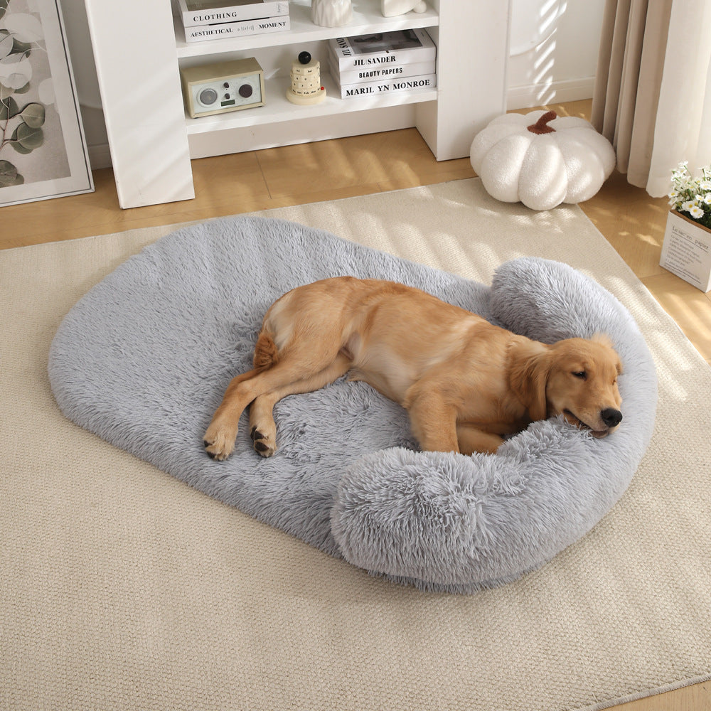 Plush Doghouse Cathouse Warm Cushion Bed