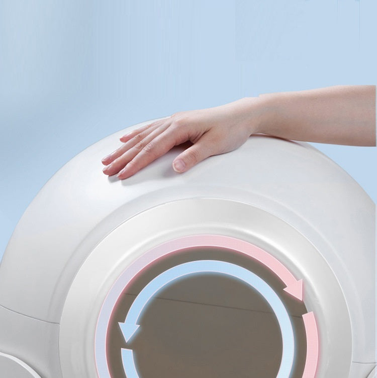 Full Closed Semi Smart Cat Toilet