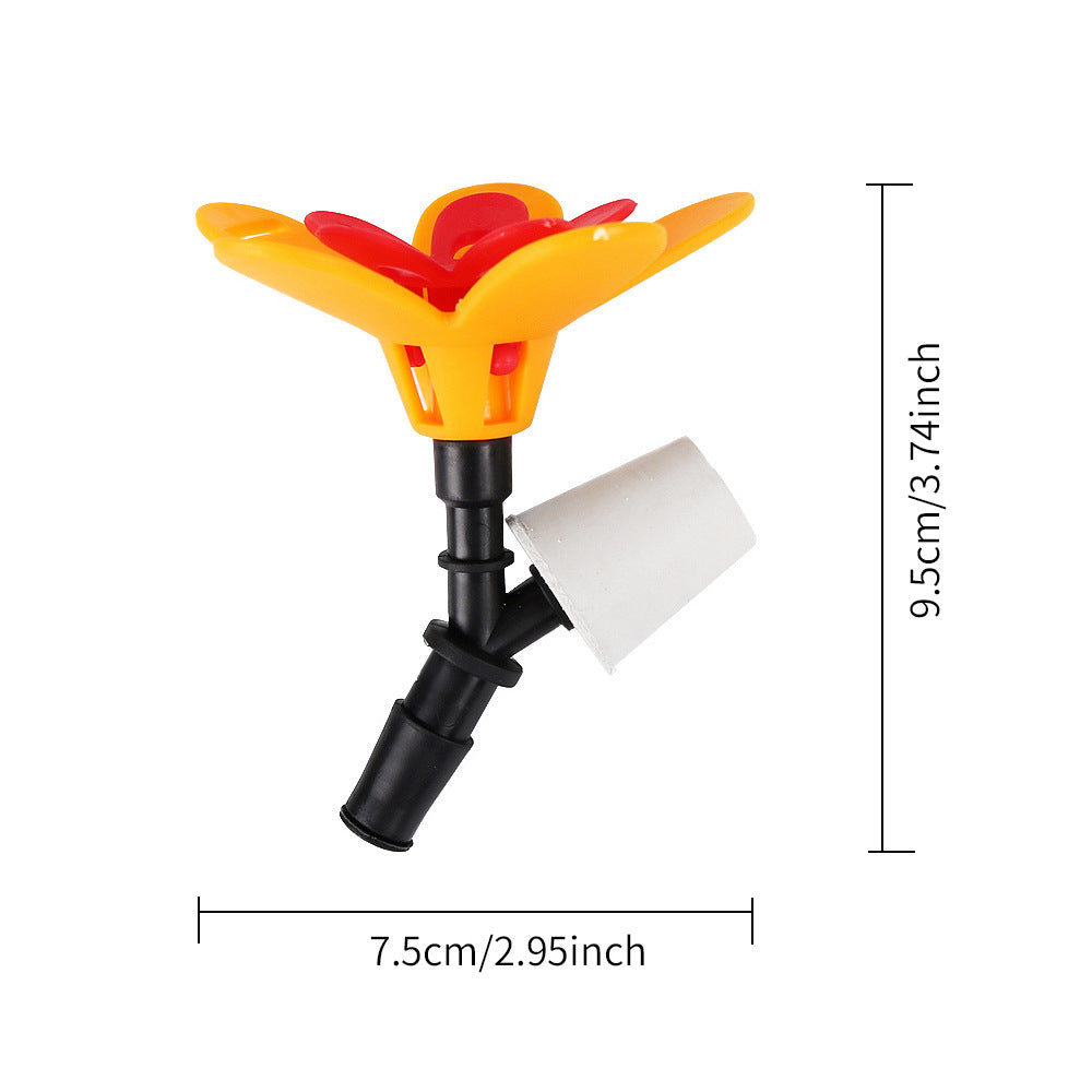 Outdoor Garden Courtyard Wine Bottle  Bird Feeder