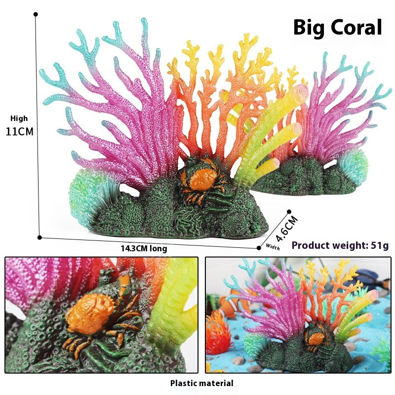 Simulation Marine Animal Model Children's Cognitive Toy