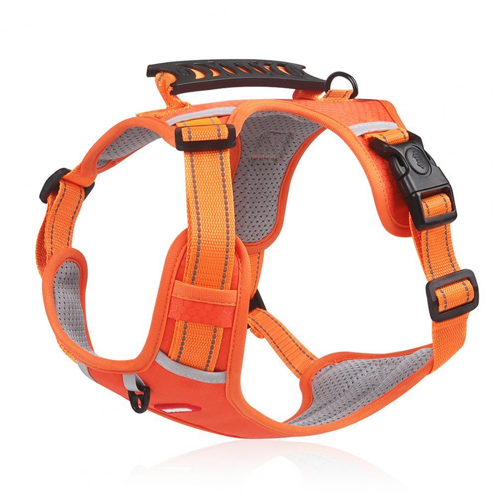 Nylon Dog Harness No Pull Breathable Reflective
