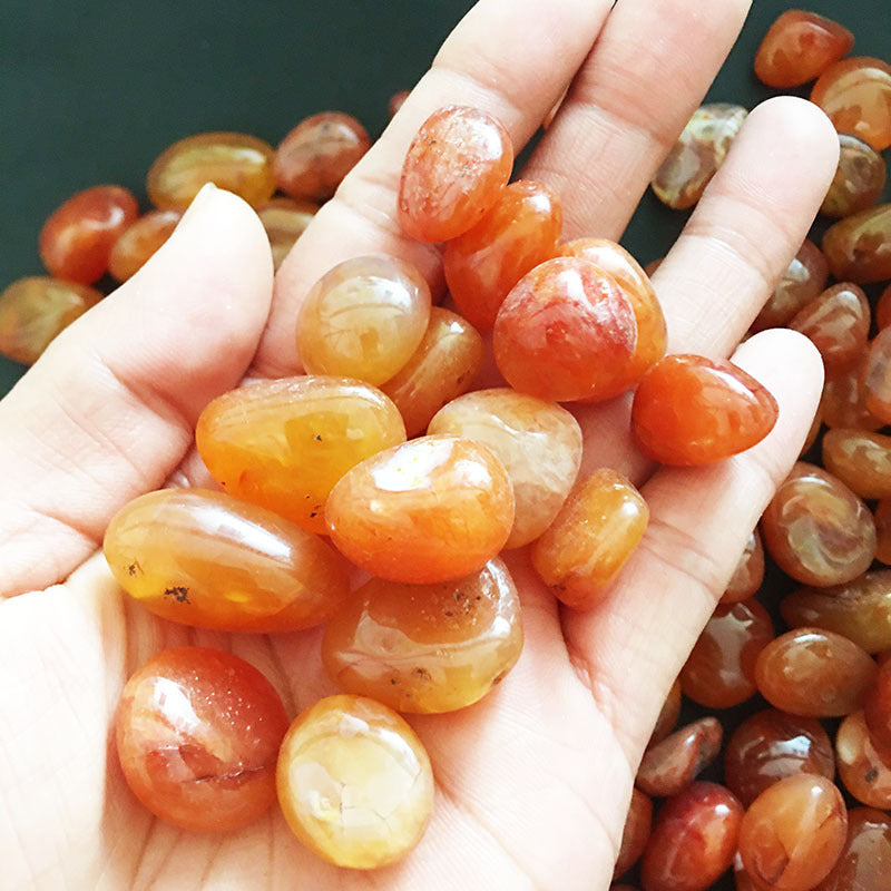 Carnelian Rough Stone Crystal Ornaments