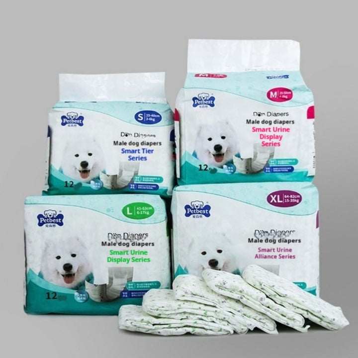 Pet best Male Dog Diaper Wearable Urine Display